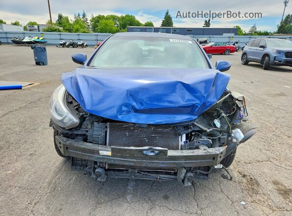 5NPDH4AE1GH736535 2016 HYUNDAI ELANTRA Blue Widok z przodu