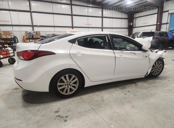 5NPDH4AE1GH755456 2016 HYUNDAI ELANTRA White Trasero derecho