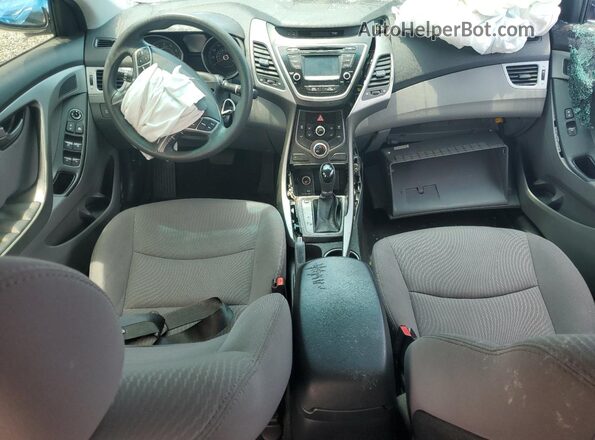 5NPDH4AE1GH755456 2016 HYUNDAI ELANTRA White Vista del salpicadero