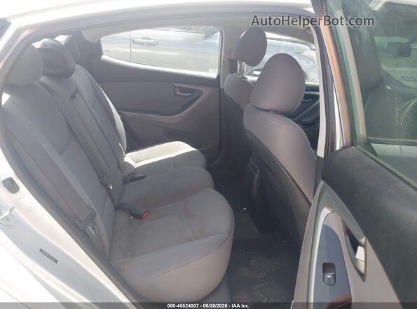 5NPDH4AE1GH757143 2016 HYUNDAI ELANTRA Silver Vista de la etiqueta del VIN