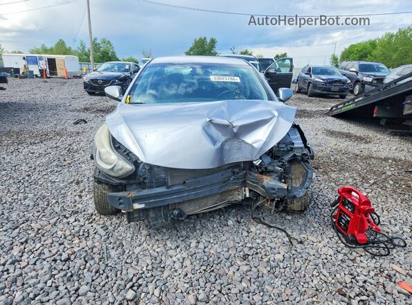 5NPDH4AE1GH765968 2016 HYUNDAI ELANTRA Silver Vista frontal