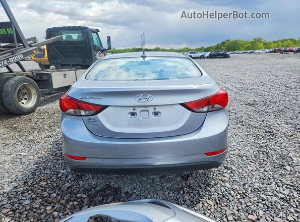 5NPDH4AE1GH765968 2016 HYUNDAI ELANTRA Silver Vista trasera