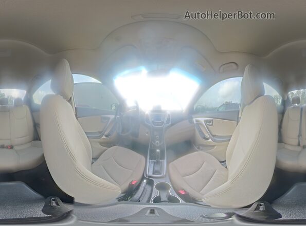 5NPDH4AE1GH769342 2016 HYUNDAI ELANTRA Белый Панорамный вид салона 360°