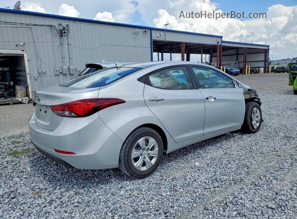 5NPDH4AE1GH771494 2016 HYUNDAI ELANTRA Silver Trasero derecho