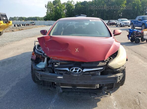 5NPDH4AE1GH795892 2016 HYUNDAI ELANTRA Burgundy Widok z przodu