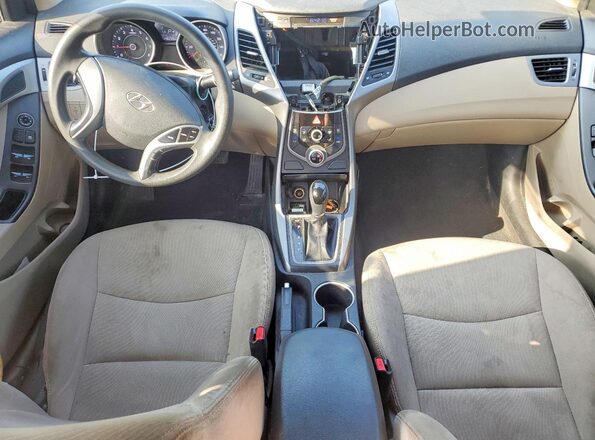 5NPDH4AE1GH795892 2016 HYUNDAI ELANTRA Burgundy Widok deski rozdzielczej