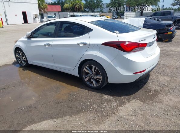 5NPDH4AE2GH655530 2016 HYUNDAI ELANTRA White Հետևի ձախ