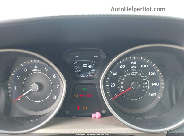 5NPDH4AE2GH656709 2016 HYUNDAI ELANTRA Beige Вид задніх сидінь