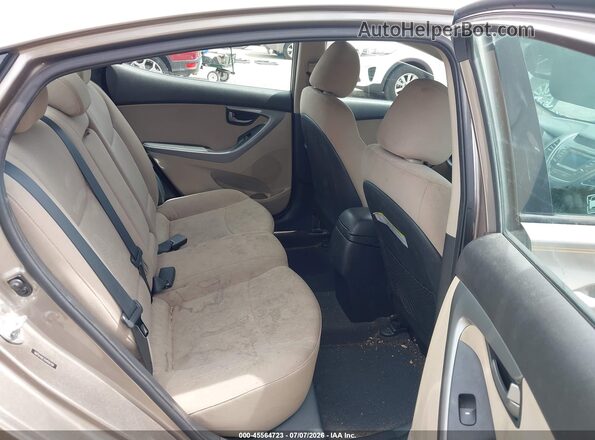 5NPDH4AE2GH656709 2016 HYUNDAI ELANTRA Beige Вид наклейки з VIN-кодом