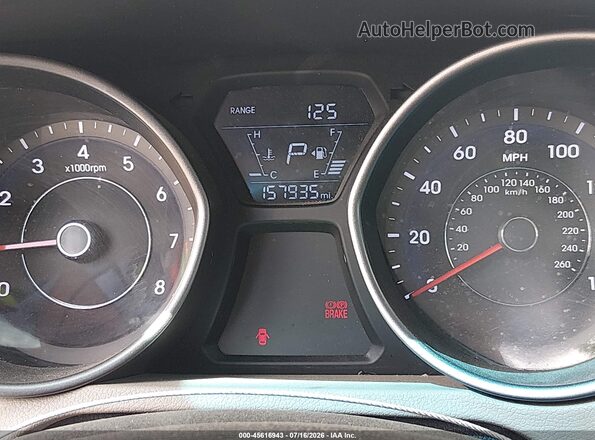5NPDH4AE2GH674031 2016 HYUNDAI ELANTRA Black Հետևի նստատեղերի տեսք