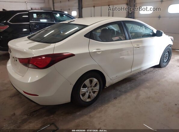 5NPDH4AE2GH674935 2016 HYUNDAI ELANTRA White Հետևի աջ
