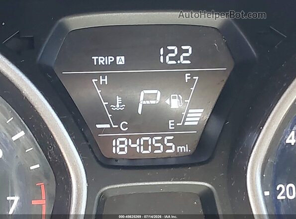 5NPDH4AE2GH686938 2016 HYUNDAI ELANTRA Gray Instrument cluster view