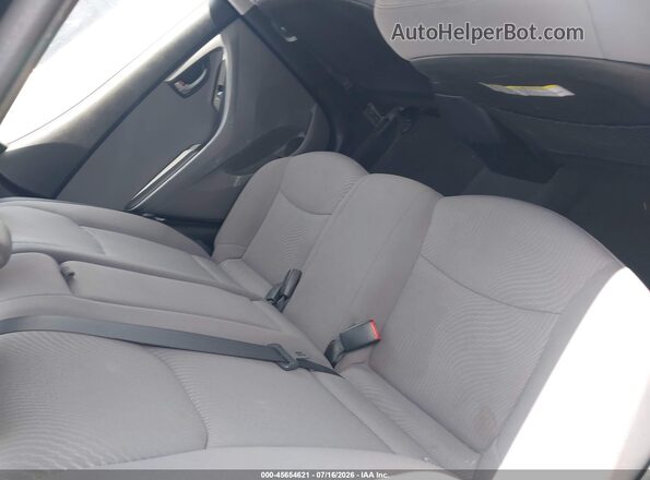 5NPDH4AE2GH694666 2016 HYUNDAI ELANTRA Black Widok naklejki z numerem VIN