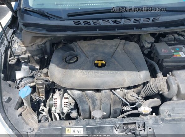 5NPDH4AE2GH694666 2016 HYUNDAI ELANTRA Black Widok z tyłu