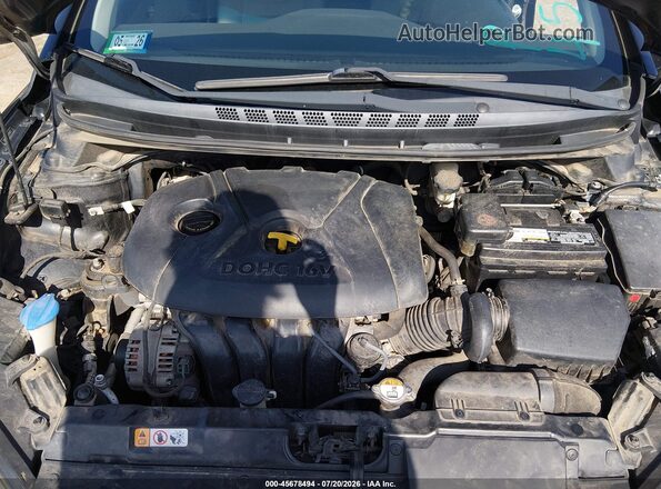 5NPDH4AE2GH704872 2016 HYUNDAI ELANTRA Black Vista trasera