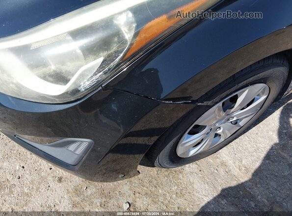 5NPDH4AE2GH704872 2016 HYUNDAI ELANTRA Black Vista frontal