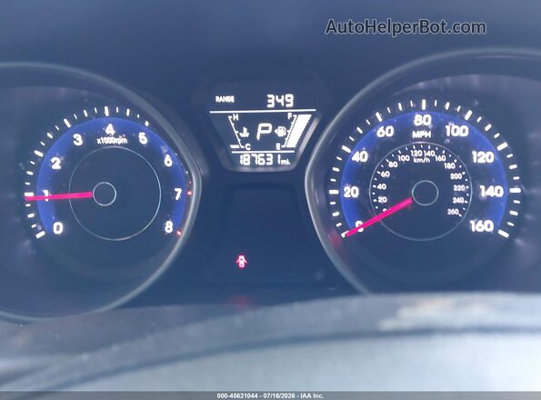 5NPDH4AE2GH724524 2016 HYUNDAI ELANTRA Blue Vista de los asientos traseros