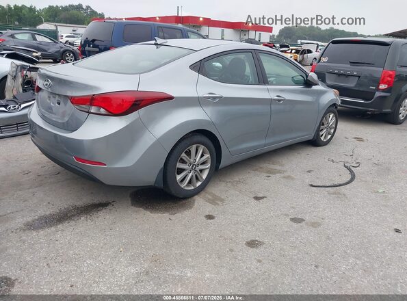 5NPDH4AE2GH727276 2016 HYUNDAI ELANTRA Gray უკანა მარჯვენა