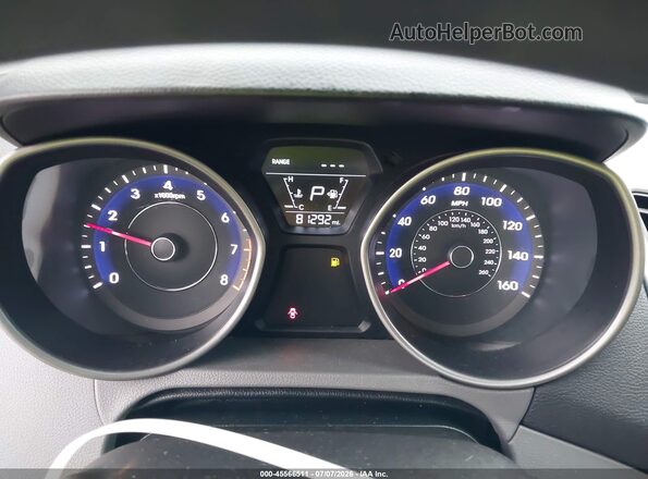 5NPDH4AE2GH727276 2016 HYUNDAI ELANTRA Gray უკანა სავარძლების ხედი