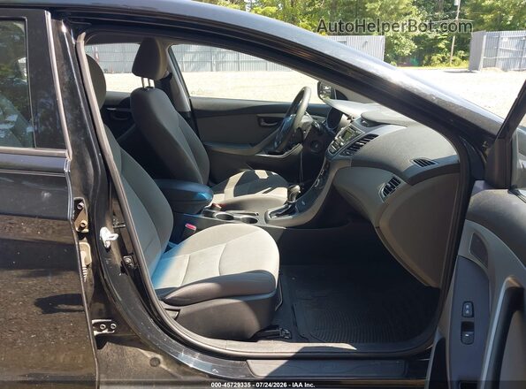 5NPDH4AE2GH731859 2016 HYUNDAI ELANTRA Black Vista interior delantera