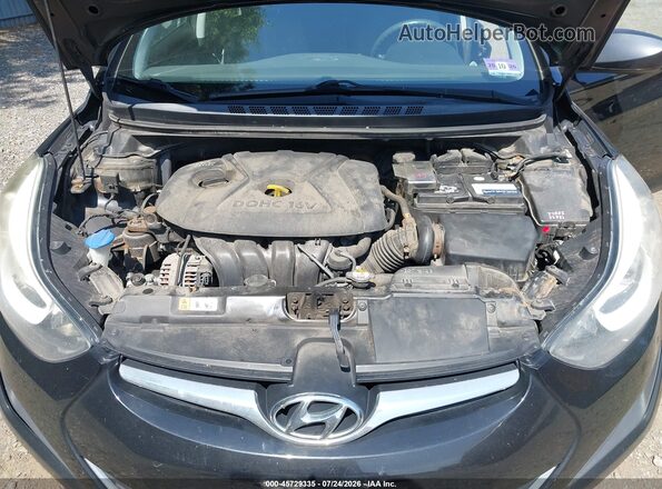 5NPDH4AE2GH731859 2016 HYUNDAI ELANTRA Black Vista trasera