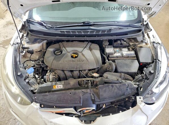 5NPDH4AE2GH736446 2016 HYUNDAI ELANTRA White Սալոնի հետևի տեսք