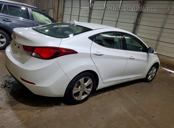 5NPDH4AE2GH736446 2016 HYUNDAI ELANTRA White Հետևի աջ