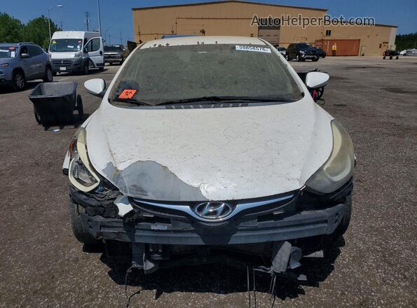 5NPDH4AE2GH745342 2016 HYUNDAI ELANTRA White Vista frontal