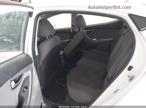 5NPDH4AE2GH752517 2016 HYUNDAI ELANTRA White VIN sticker view