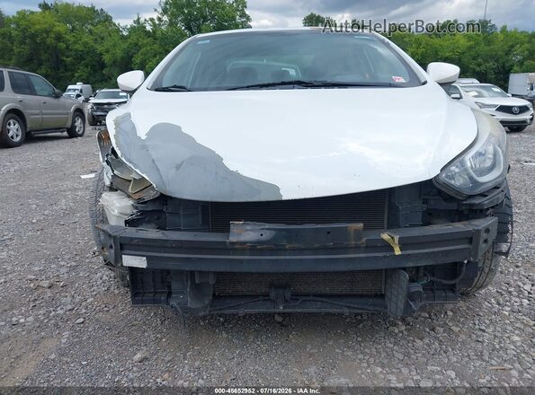 5NPDH4AE2GH787185 2016 HYUNDAI ELANTRA White Vista frontal