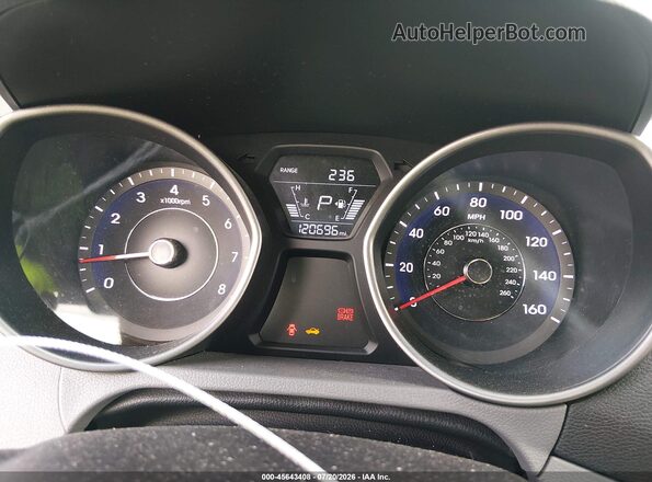 5NPDH4AE2GH793004 2016 HYUNDAI ELANTRA Серый Вид задних сидений