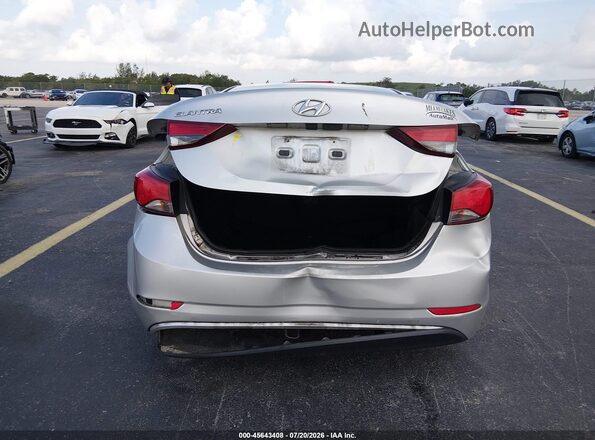 5NPDH4AE2GH793004 2016 HYUNDAI ELANTRA Серый 