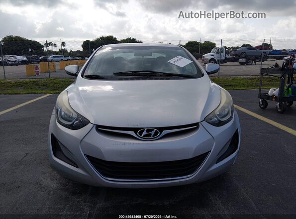 5NPDH4AE2GH793004 2016 HYUNDAI ELANTRA Серый Вид щитка приборов
