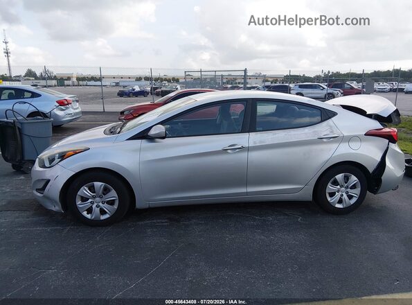 5NPDH4AE2GH793004 2016 HYUNDAI ELANTRA Серый Панорамный вид салона 360°