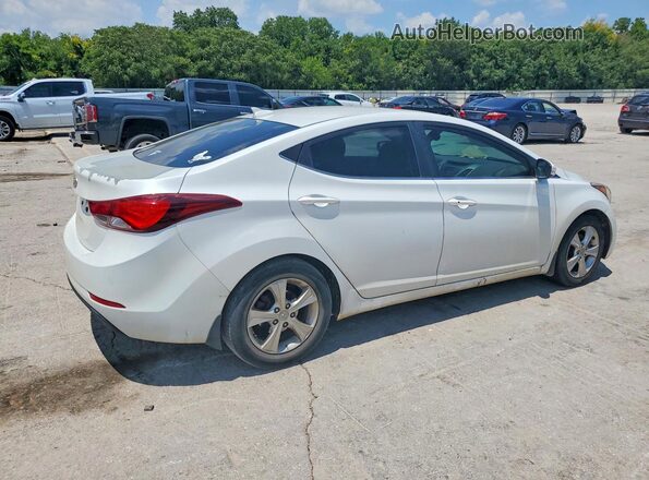 5NPDH4AE2GH796422 2016 HYUNDAI ELANTRA White Հետևի աջ