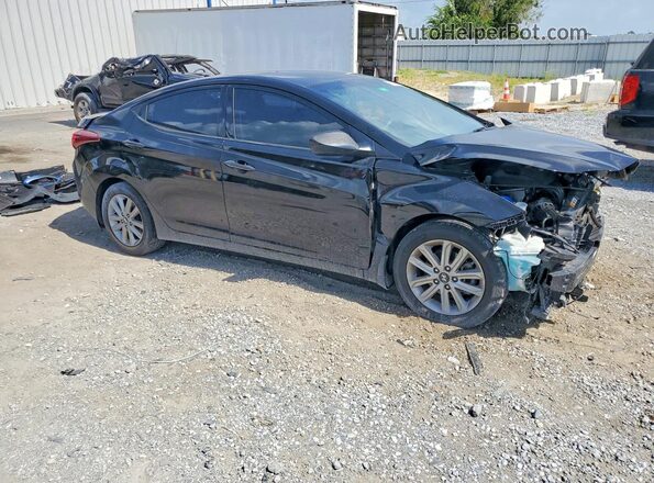 5NPDH4AE3GH662549 2016 HYUNDAI ELANTRA Black Передня права чверть