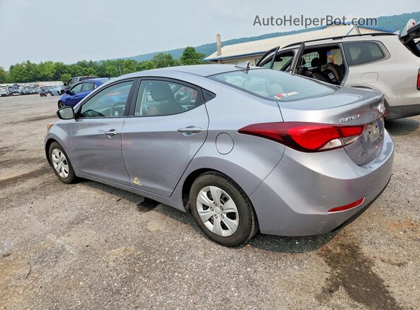 5NPDH4AE3GH670148 2016 HYUNDAI ELANTRA Silver Tył lewy