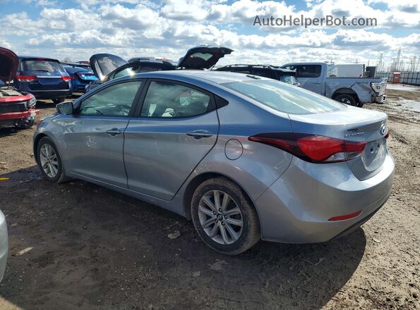 5NPDH4AE3GH681439 2016 HYUNDAI ELANTRA Gray Задня ліва чверть