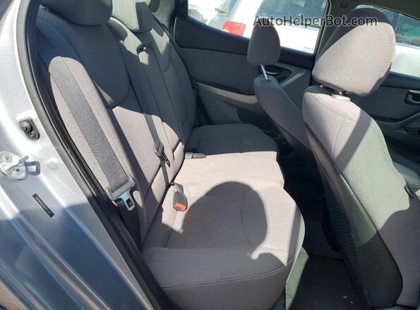 5NPDH4AE3GH681439 2016 HYUNDAI ELANTRA Gray Вид задніх сидінь