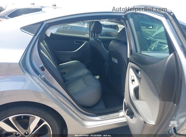 5NPDH4AE3GH689878 2016 HYUNDAI ELANTRA Silver VIN կոդի պիտակի տեսք