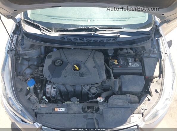 5NPDH4AE3GH689878 2016 HYUNDAI ELANTRA Silver Հետևի տեսք