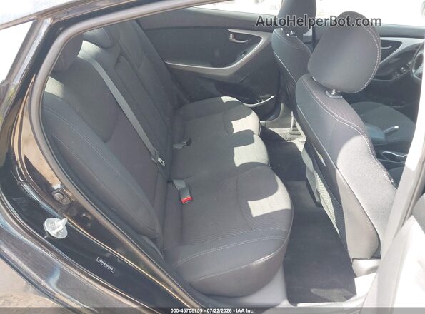 5NPDH4AE3GH732650 2016 HYUNDAI ELANTRA Black VIN sticker view