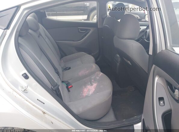 5NPDH4AE3GH737833 2016 HYUNDAI ELANTRA Серебряный Вид наклейки с VIN-кодом