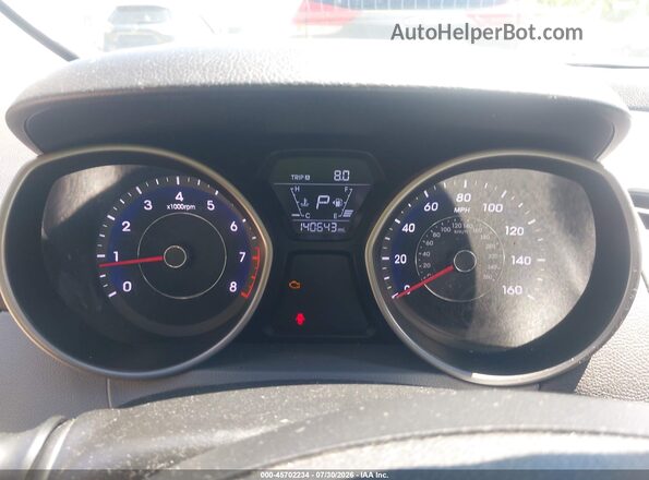5NPDH4AE3GH766247 2016 HYUNDAI ELANTRA Синий Вид задних сидений