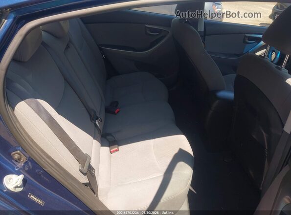5NPDH4AE3GH766247 2016 HYUNDAI ELANTRA Синий Вид наклейки с VIN-кодом