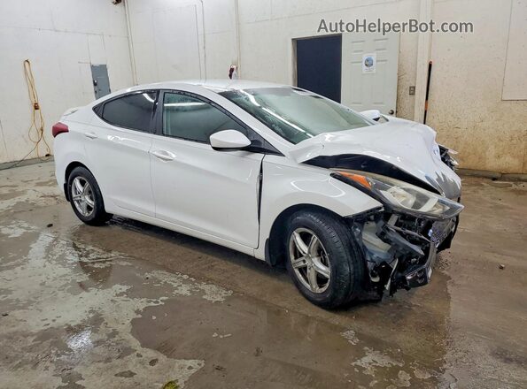 5NPDH4AE3GH774199 2016 HYUNDAI ELANTRA White Առջևի աջ
