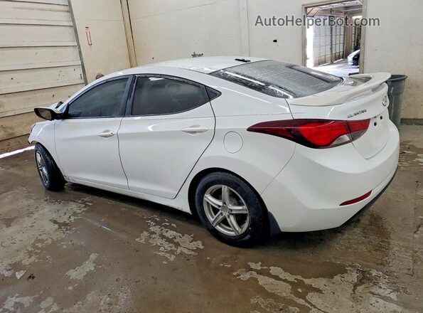 5NPDH4AE3GH774199 2016 HYUNDAI ELANTRA White Հետևի ձախ