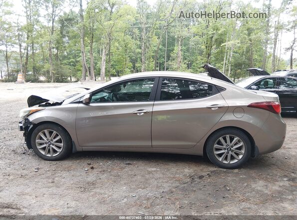 5NPDH4AE4GH716277 2016 HYUNDAI ELANTRA Beige 