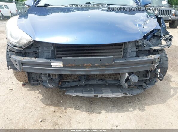 5NPDH4AE4GH732754 2016 HYUNDAI ELANTRA Синий Вид задней части салона