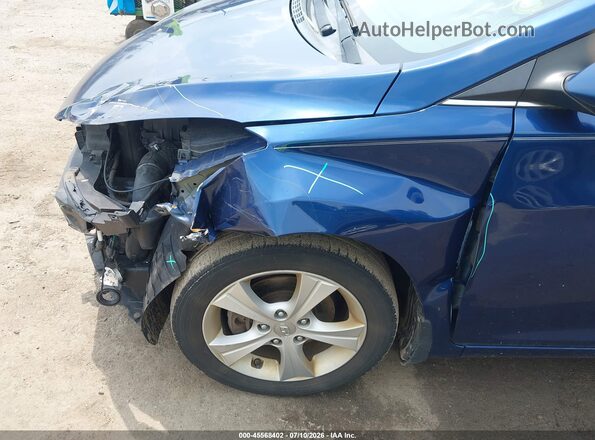 5NPDH4AE4GH732754 2016 HYUNDAI ELANTRA Синий Вид щитка приборов